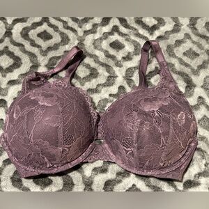 Torrid Lace Underwire Bra in Mauve